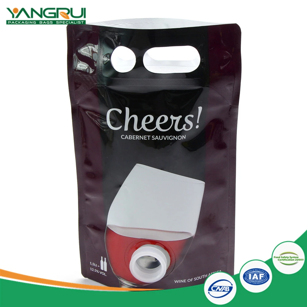Spout Bag Aluninum Foil Wine Bag