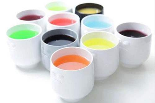 Tria una tinta d'impressió de bosses de plàstic biodegradable