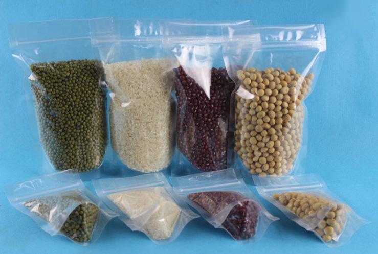PET / CPP Transparenct Doypack Borsa de embalatge de fruita seca