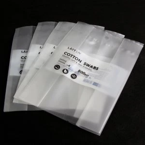 Costat reforçanti-bacterià cotó Swab bosses d'embalatge de plàstic