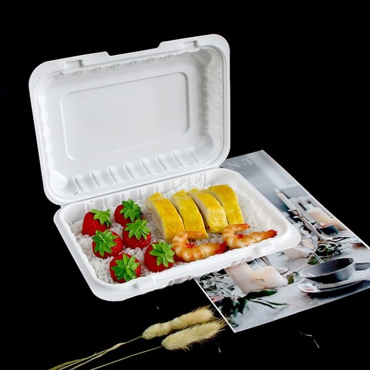 Contenidors Clamshell To Go de 6 x 9 polzades amb informe de prova de la FDA