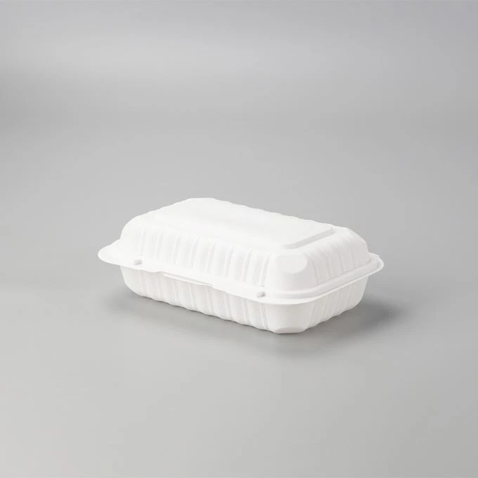 Caixes d'embalatge de microones d'un sol ús biodegradables de 3 compartiments...