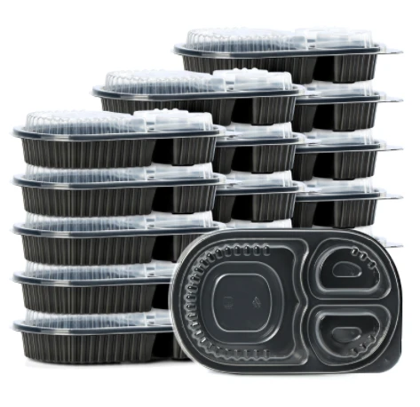 Contenidor d'aliments de 3 compartiments