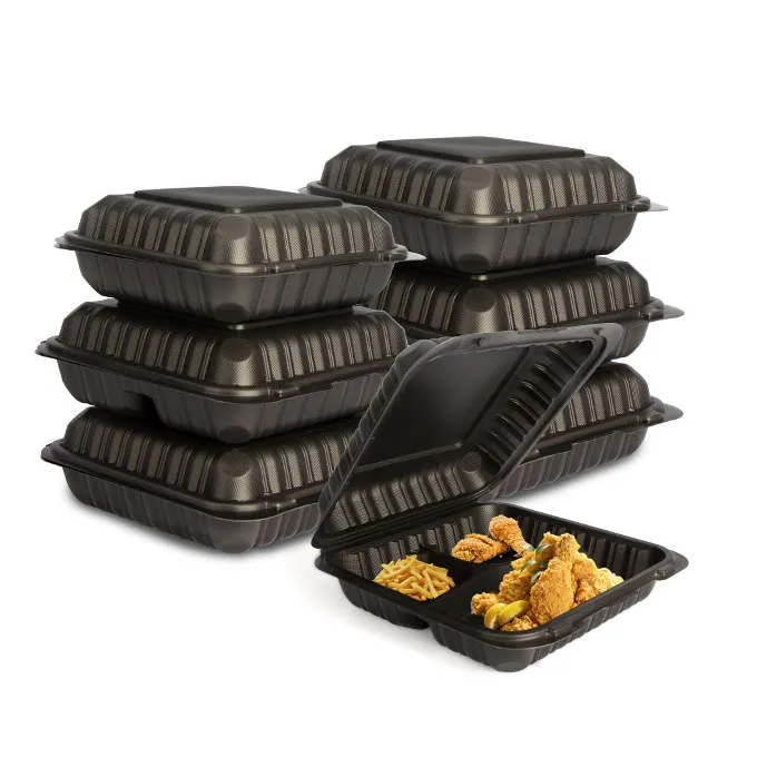 Envasos de menjar per treure amb closca