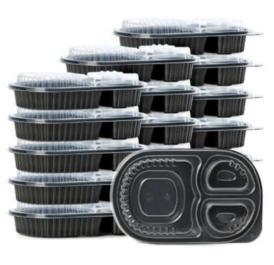 Contenidor d'aliments de 3 compartiments