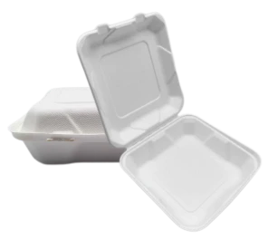 Contenidors d'aliments Bagasse To Go de 8''