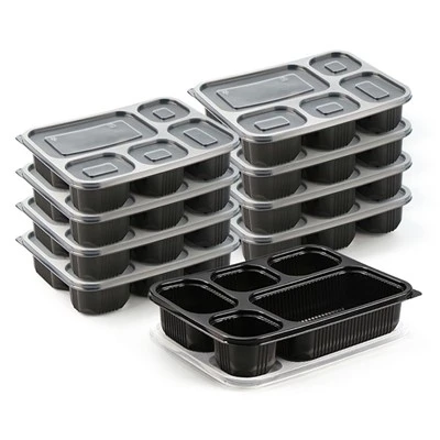 Bento Box 5 compartiments d'un sol ús