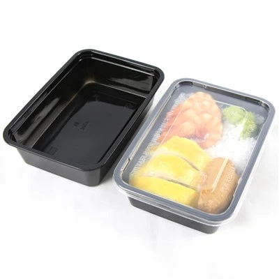 Envasos d'emmagatzematge d'aliments de plàstic grans