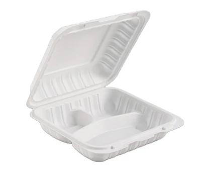 Envàs d'aliments per portar MFPP blanc de 28 oz