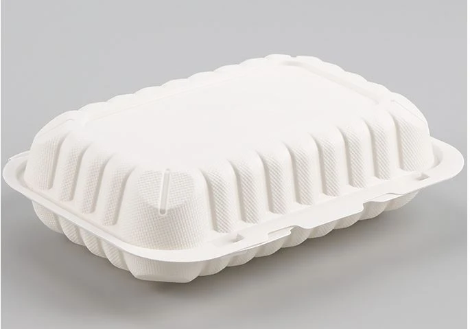 Caixa d'aliments rectangular de 27 oz amb tapa