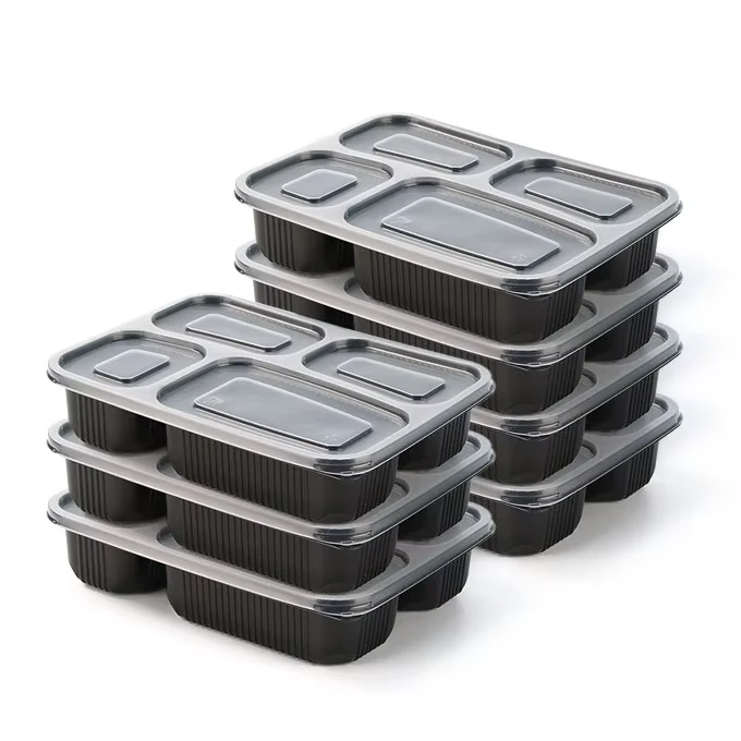 Envasos d'aliments de 4 compartiments d'un sol ús