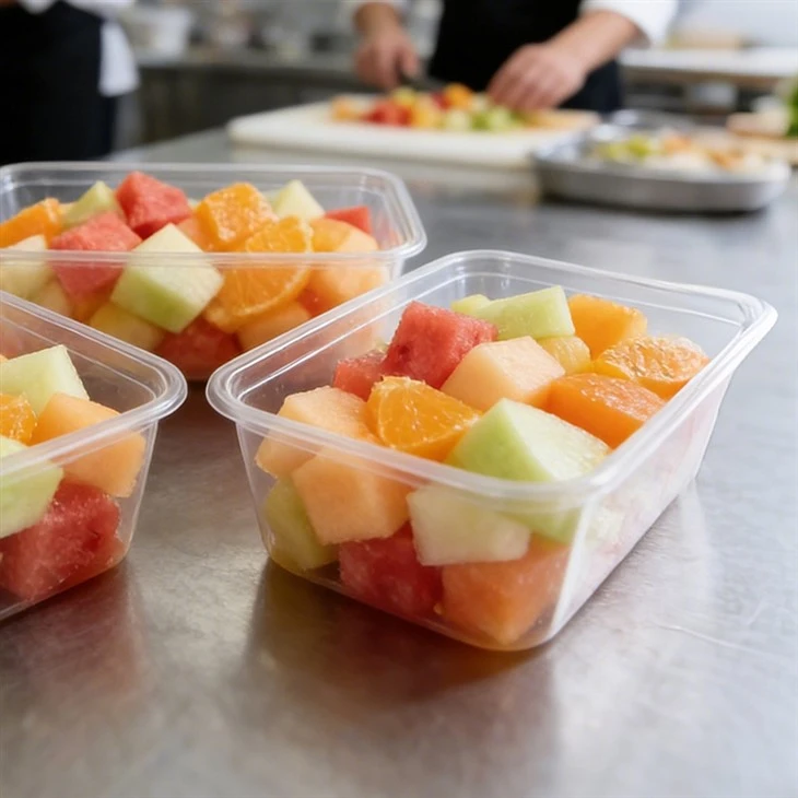 Envasos transparents per a aliments