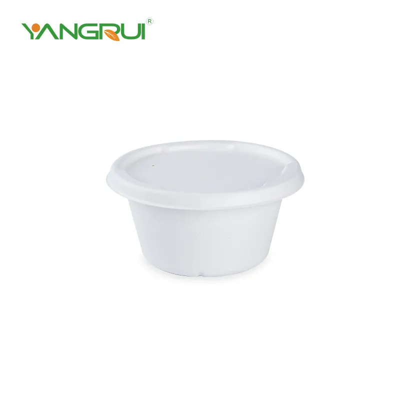 Bols de sopa de paper amb tapa