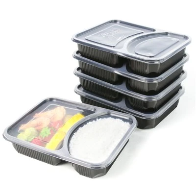 Caixa d'envasos d'aliments d'un sol ús